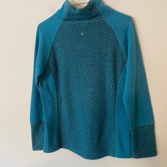 Prana Blue Sweater Women Large - Picture 11 of 11